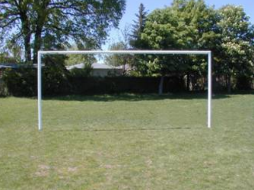 Permanent Steel Soccer Goal