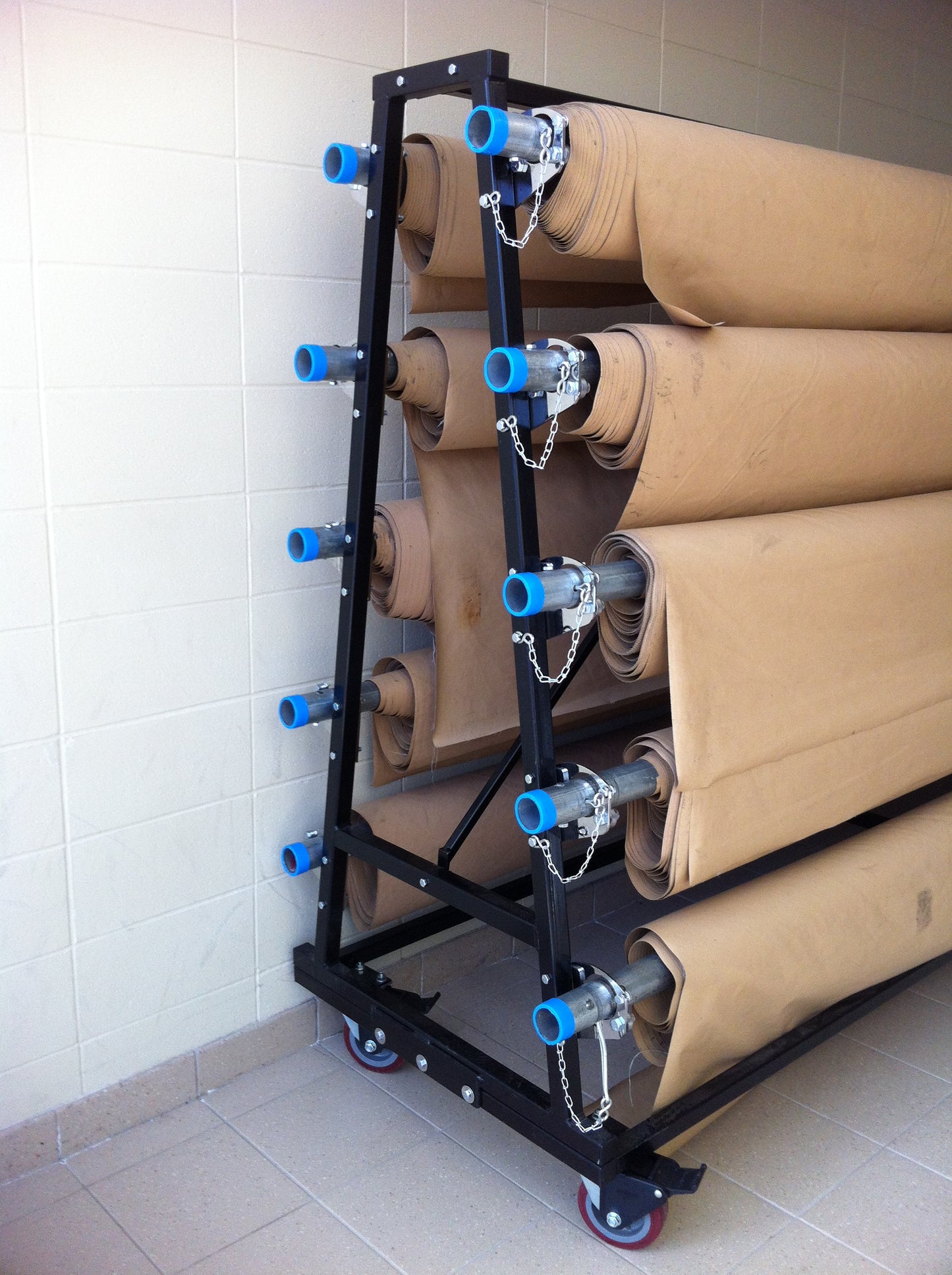 Gym Floor Cover Storage Rack